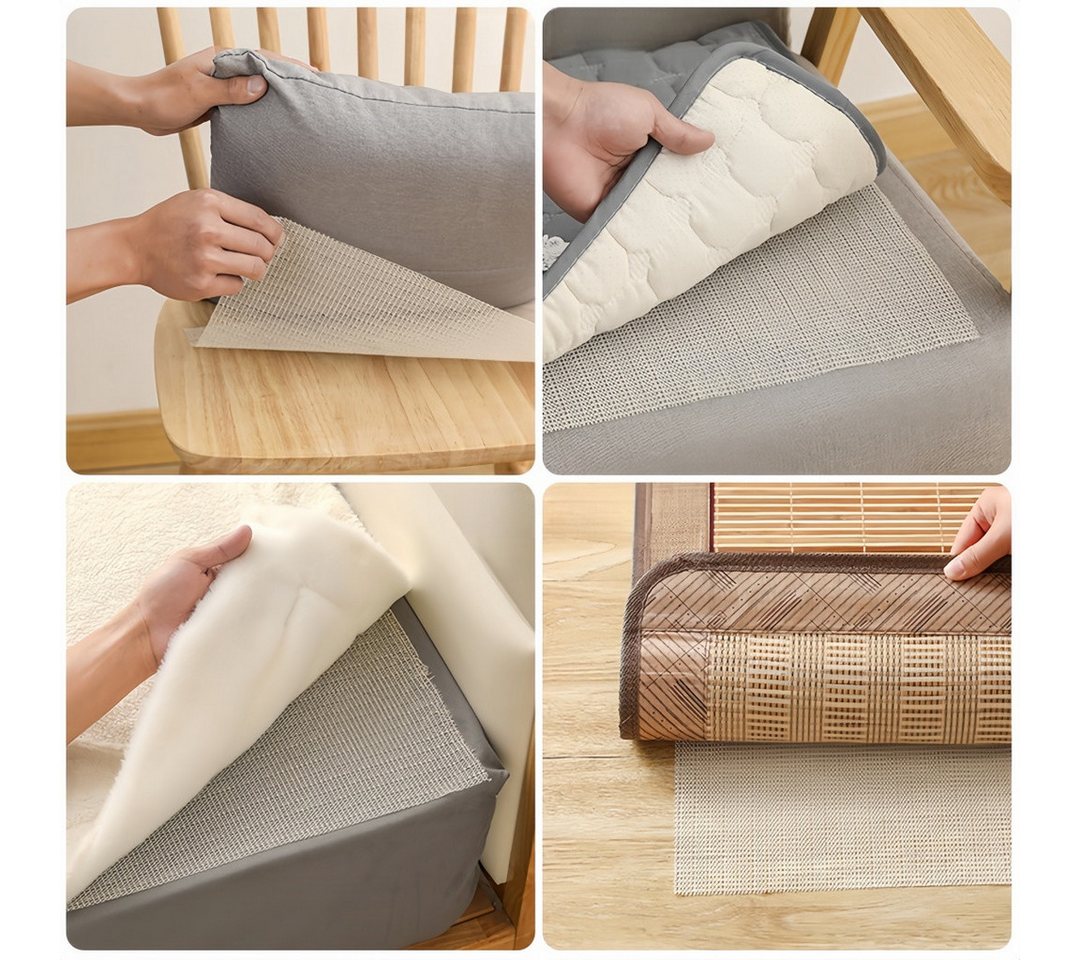 FOUORTUNATE-BEE Teppichunterlage Rutschfeste Teppichunterlage Zuschneidbar Antirutschmatte Universal, Für Teppich Bad Küche Schublade Kofferraum Regal Antirutsch Matte Bild 4