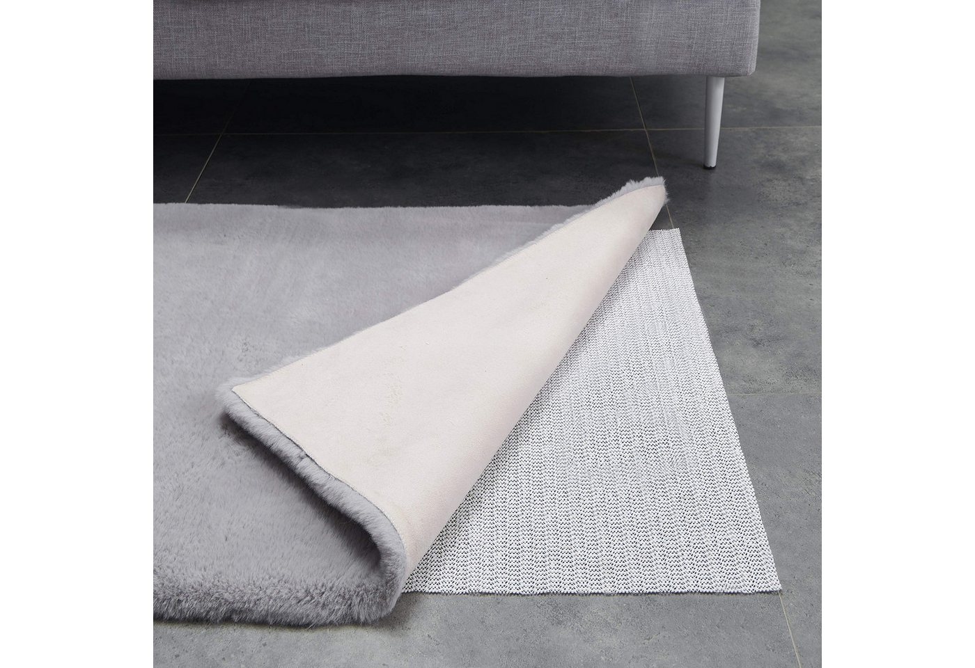 FOUORTUNATE-BEE Teppichunterlage Rutschfeste Teppichunterlage Zuschneidbar Antirutschmatte Universal, Für Teppich Bad Küche Schublade Kofferraum Regal Antirutsch Matte Bild 5
