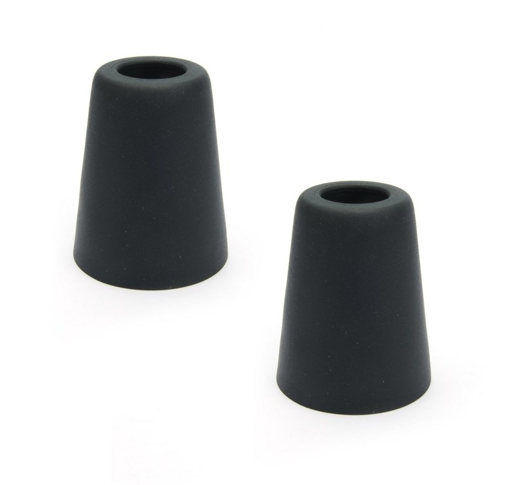 sossai® Türstopper Bodenstopper / Wandstopper NTS8 - HANSI (2 St), Farbe: Schwarz Bild 4