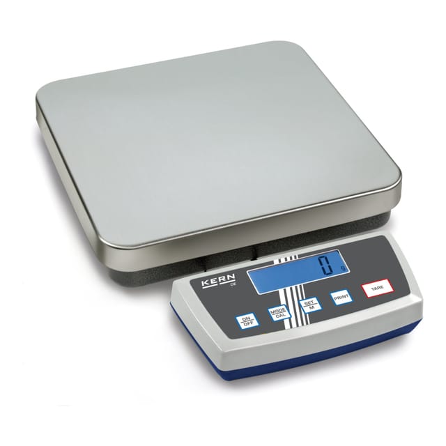 Kern Paketwaage DE 150K20D+C kalibriert, Wägebereich 60|150 kg, Ablesbarkeit 20|50 g