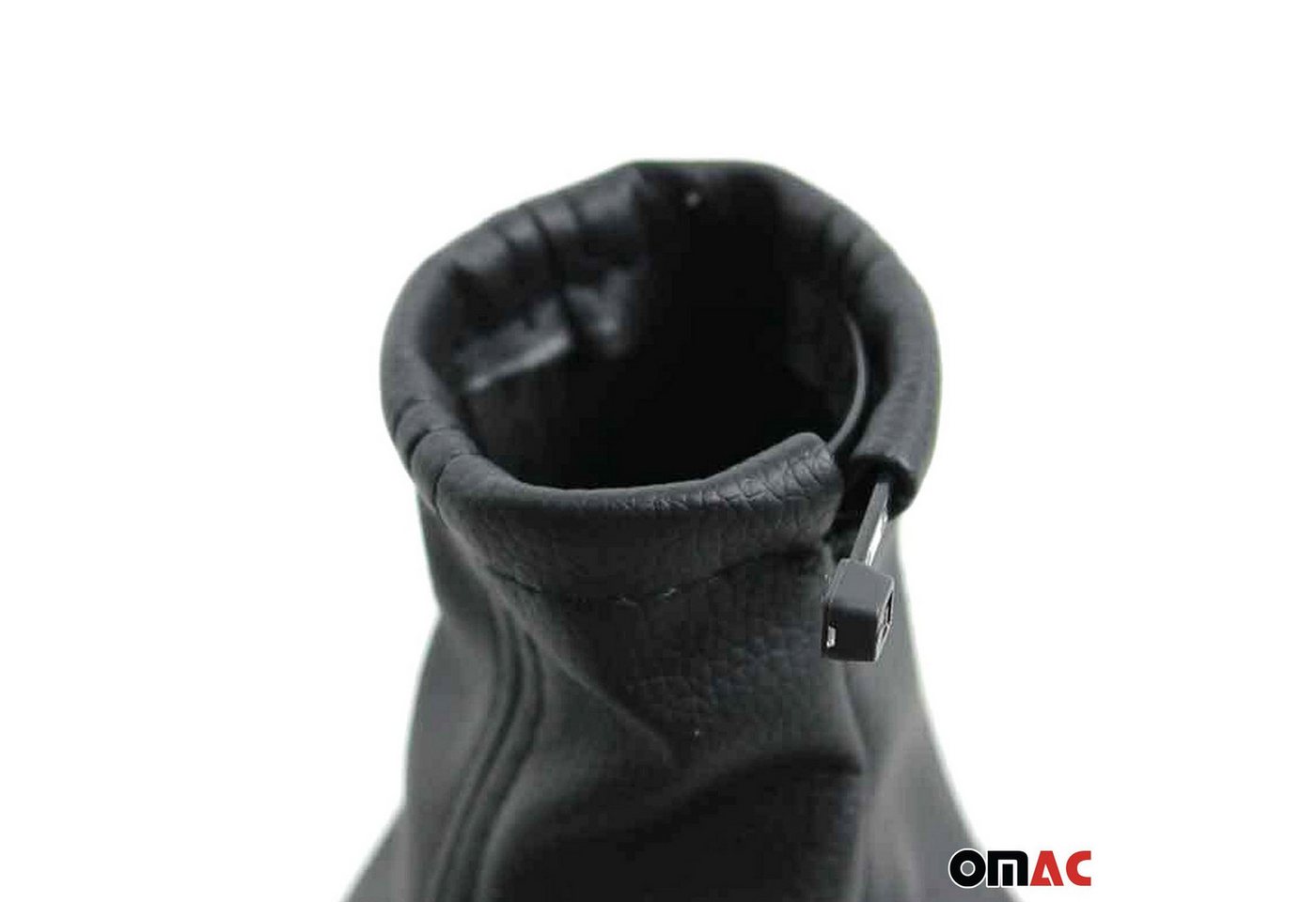 OMAC Schalthebel für Opel Astra G 1998-2005 5 Gang Kunstleder Schwarz (1 St)