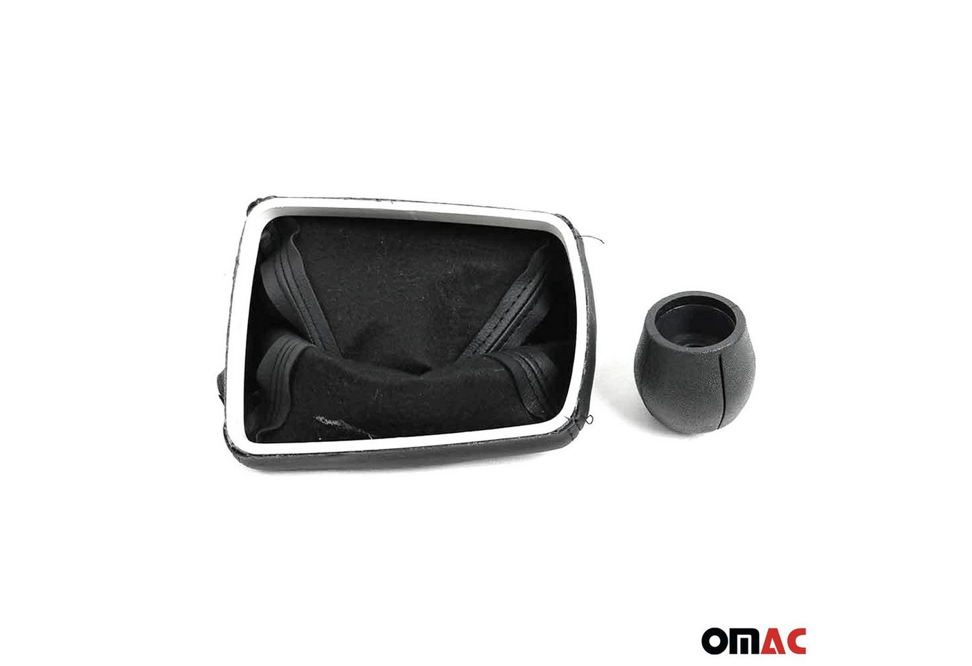 OMAC Schalthebel für Opel Astra G 1998-2005 5 Gang Kunstleder Schwarz (1 St) Bild 5