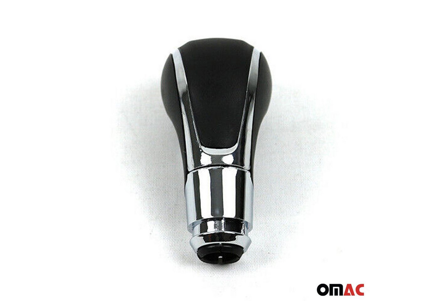OMAC Schalthebel Schaltknauf für Opel Astra J 2009-2015 Kunstleder Schwarz (1 St)