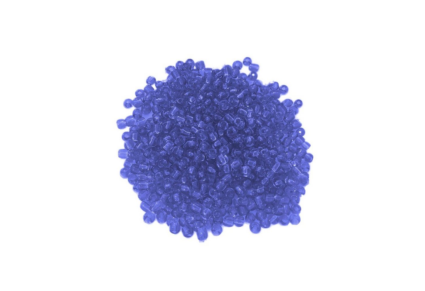 Kopper-24 Bastelperlen Glasperlen - Typ 'Rocailles' - 1000 Stück - 1,9 mm - Blau