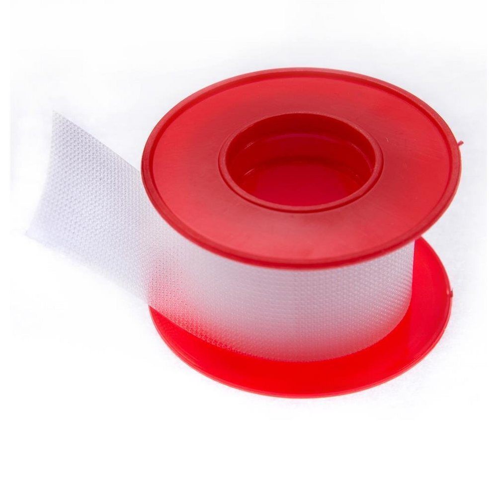 varivendo Fixierpflaster Rollenpflaster transparent 2 Stück 25mm x 5m + Notizblock (Rollen, 2-St., Rollenpflaster) Verbandrolle Rollenverband Heftpflaster Seidenpflaster