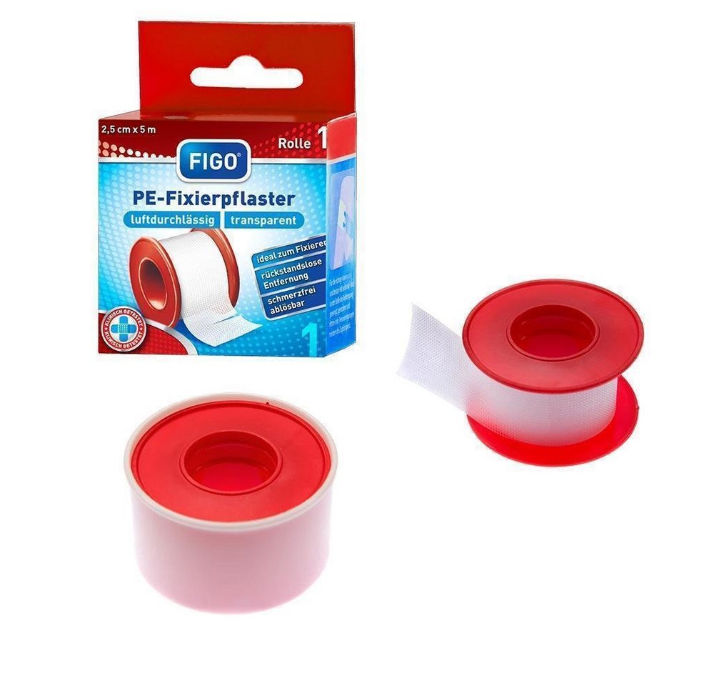varivendo Fixierpflaster Rollenpflaster transparent 2 Stück 25mm x 5m + Notizblock (Rollen, 2-St., Rollenpflaster) Verbandrolle Rollenverband Heftpflaster Seidenpflaster Bild 4