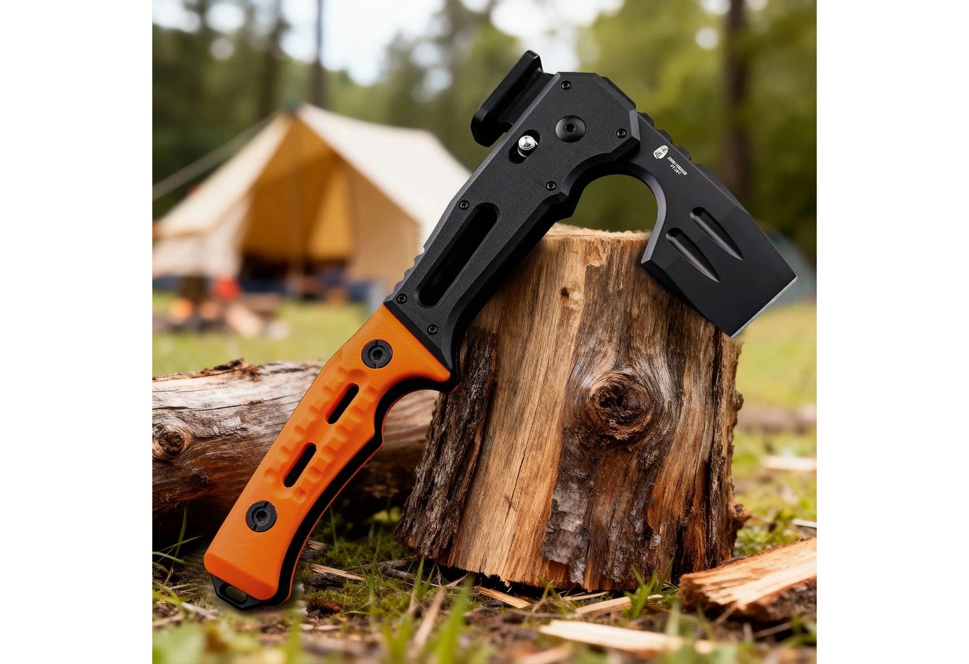 HX Outdoors Multitool OUTDOORS FALCILUX faltbare Axt FT-19 Black, (1 St) Bild 4