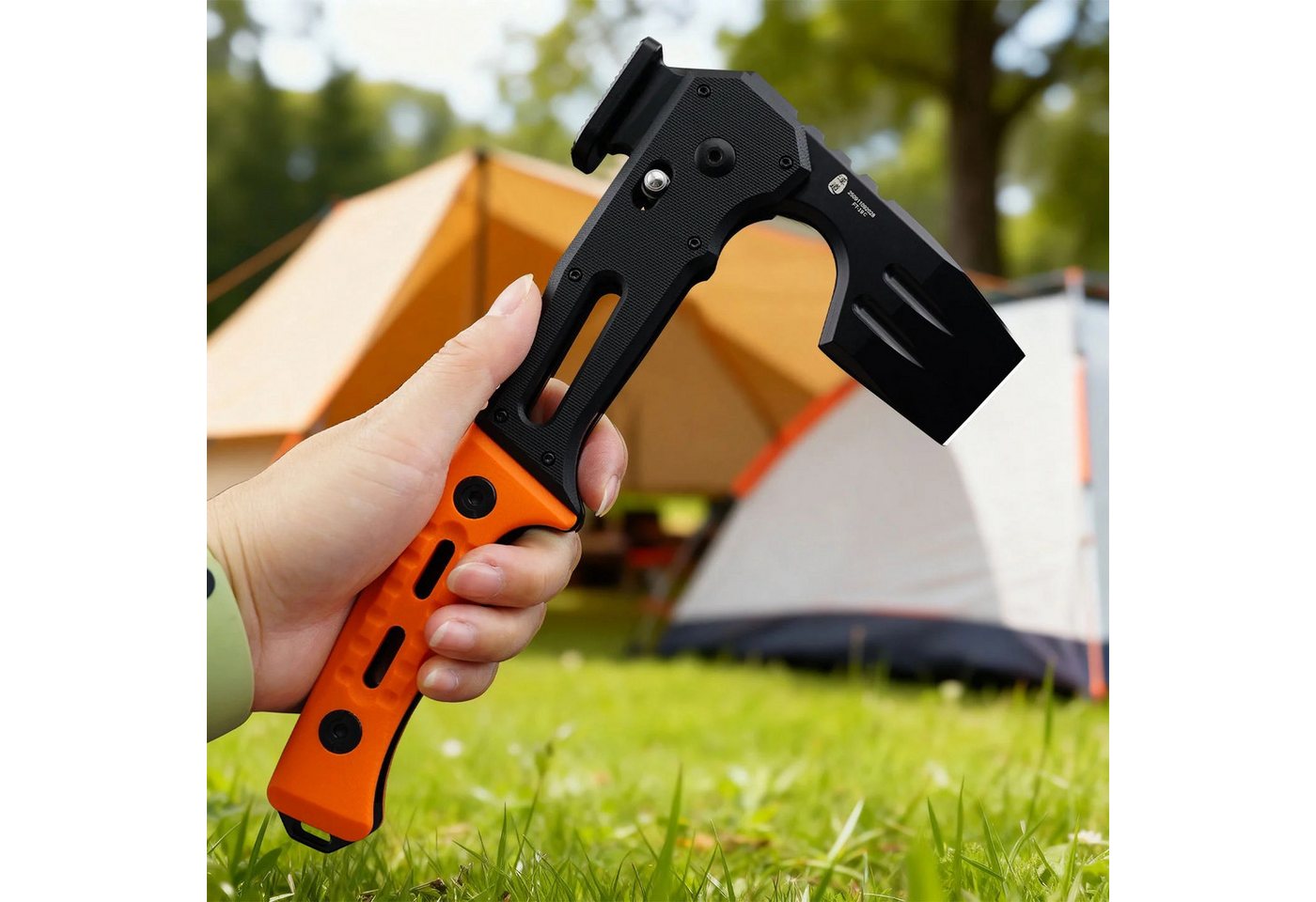 HX Outdoors Multitool OUTDOORS FALCILUX faltbare Axt FT-19 Black, (1 St) Bild 5