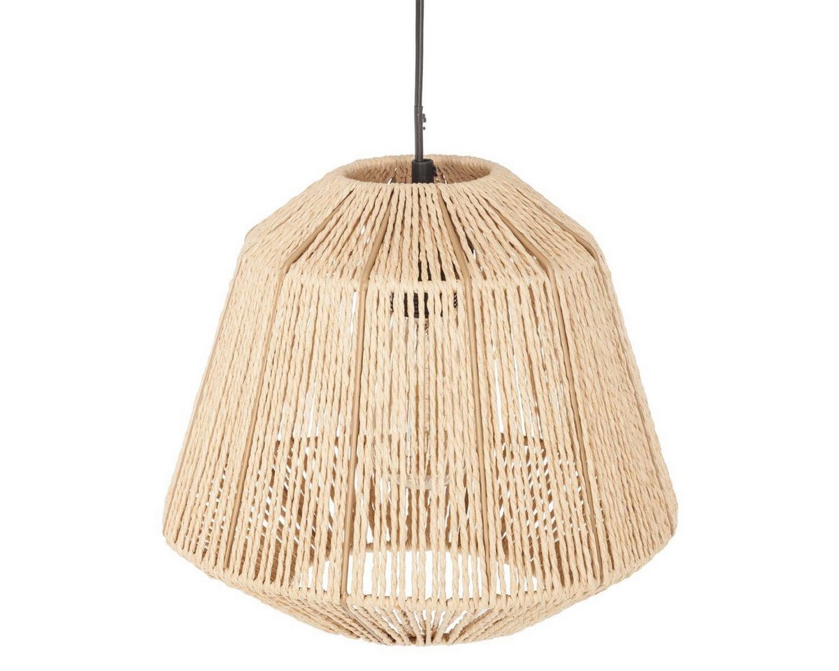 Home-trends24.de Hängeleuchten Hängelampe LED Hängeleuchte Boho Natur Lampenschirm Leuchte D 40, ohne Leuchtmittel Bild 2