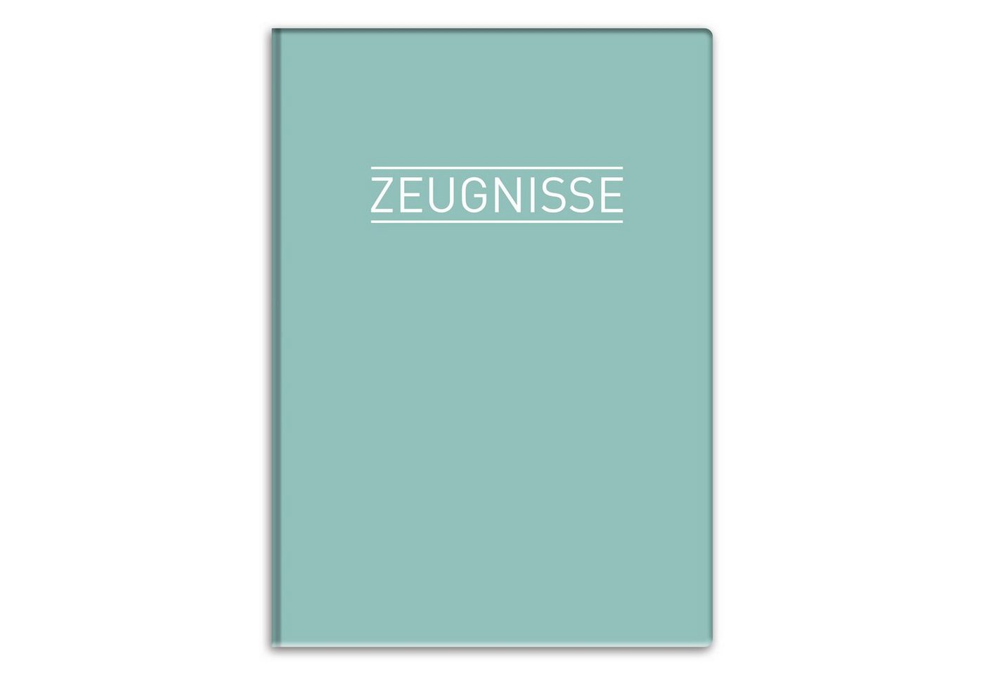 itenga Organisationsmappe itenga Zeugnismappe mintgrün DIN A4