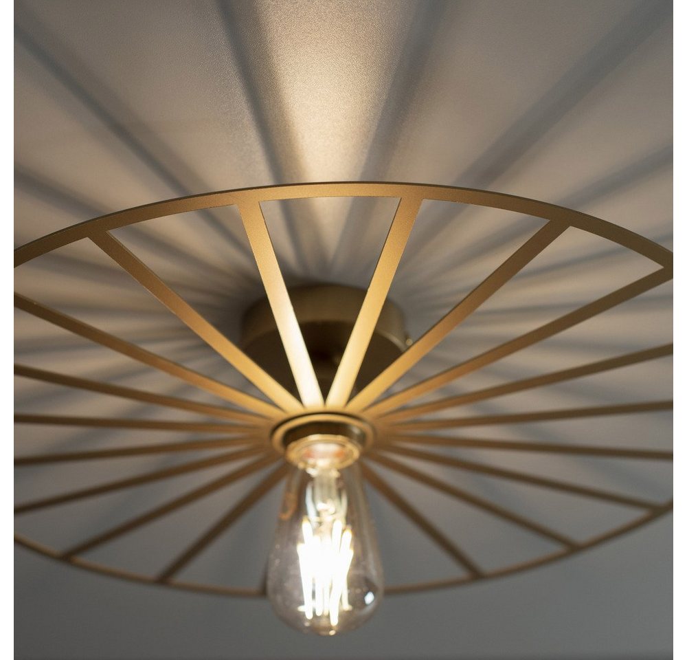 JUST LIGHT LED Deckenleuchte Decken- und Wandleuchte SPIKE, 1xE27/40W, für Wand- und Deckenmontage geeignet Bild 5
