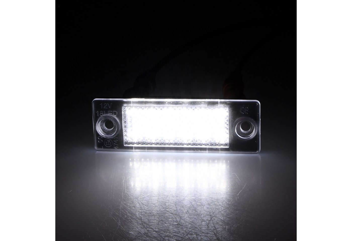 BRANDT AUTOMOTIVE KFZ-Ersatzleuchte LED Kennzeichenleuchten Auto Kennzeichenbeleuchtung, für Skoda Superb I 3U (01–08), VW Caddy III 2K (04–10), Golf V Plu... Bild 4