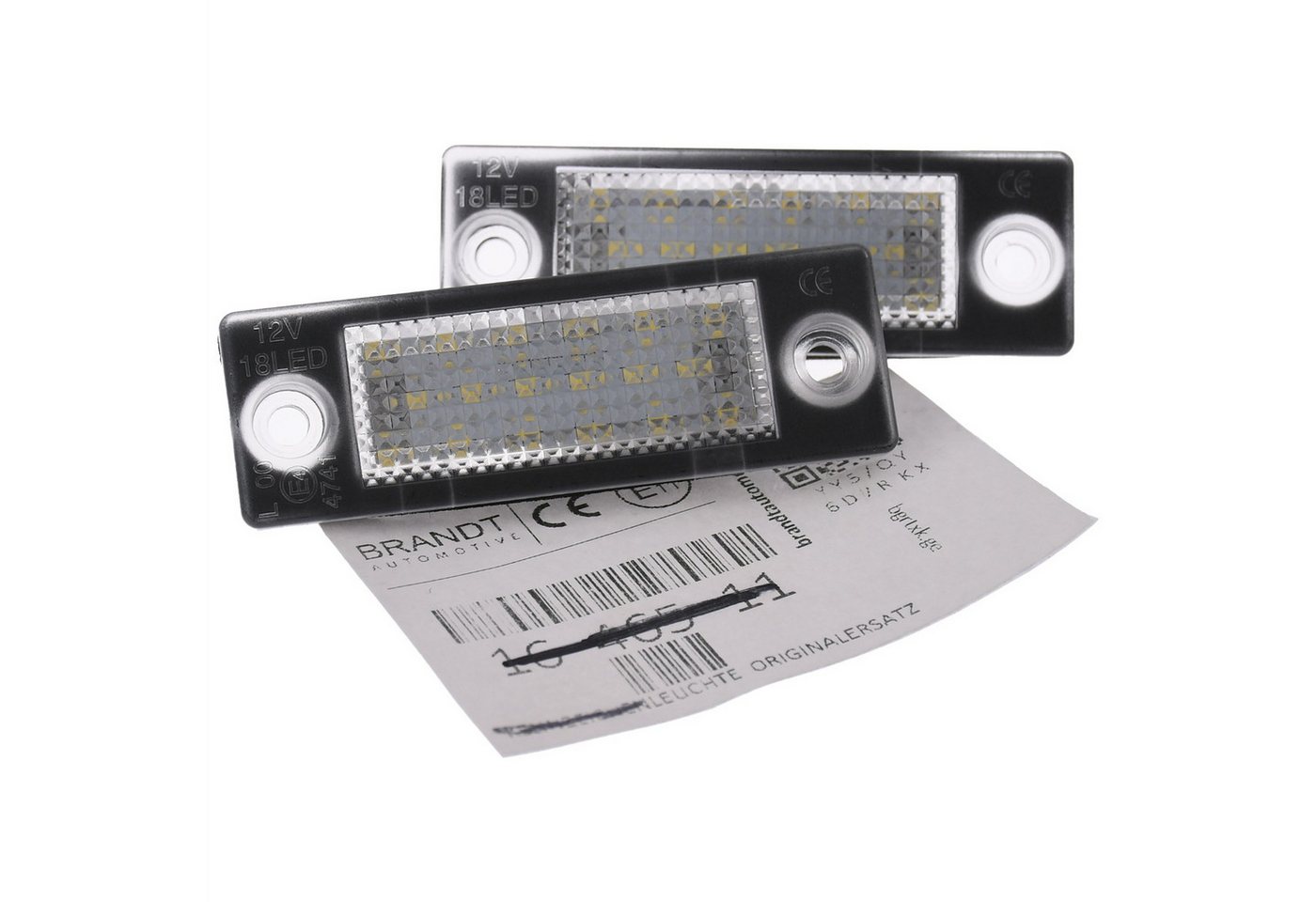 BRANDT AUTOMOTIVE KFZ-Ersatzleuchte LED Kennzeichenleuchten Auto Kennzeichenbeleuchtung, für Skoda Superb I 3U (01–08), VW Caddy III 2K (04–10), Golf V Plu... Bild 5