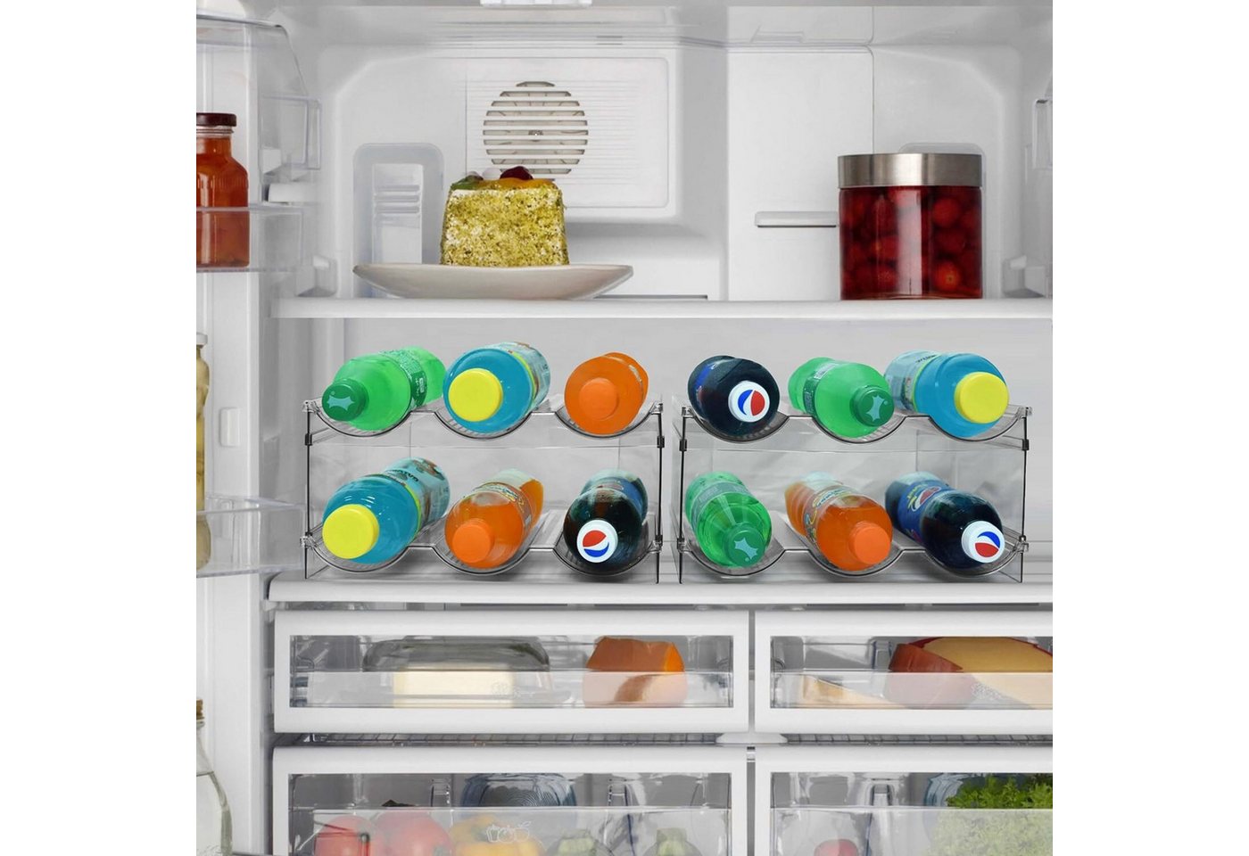 FELIXLEO Organisationsmappe Robuste Aufbewahrung für Plastikbecher, Thermoskannen und Flaschen (1-St) Bild 3