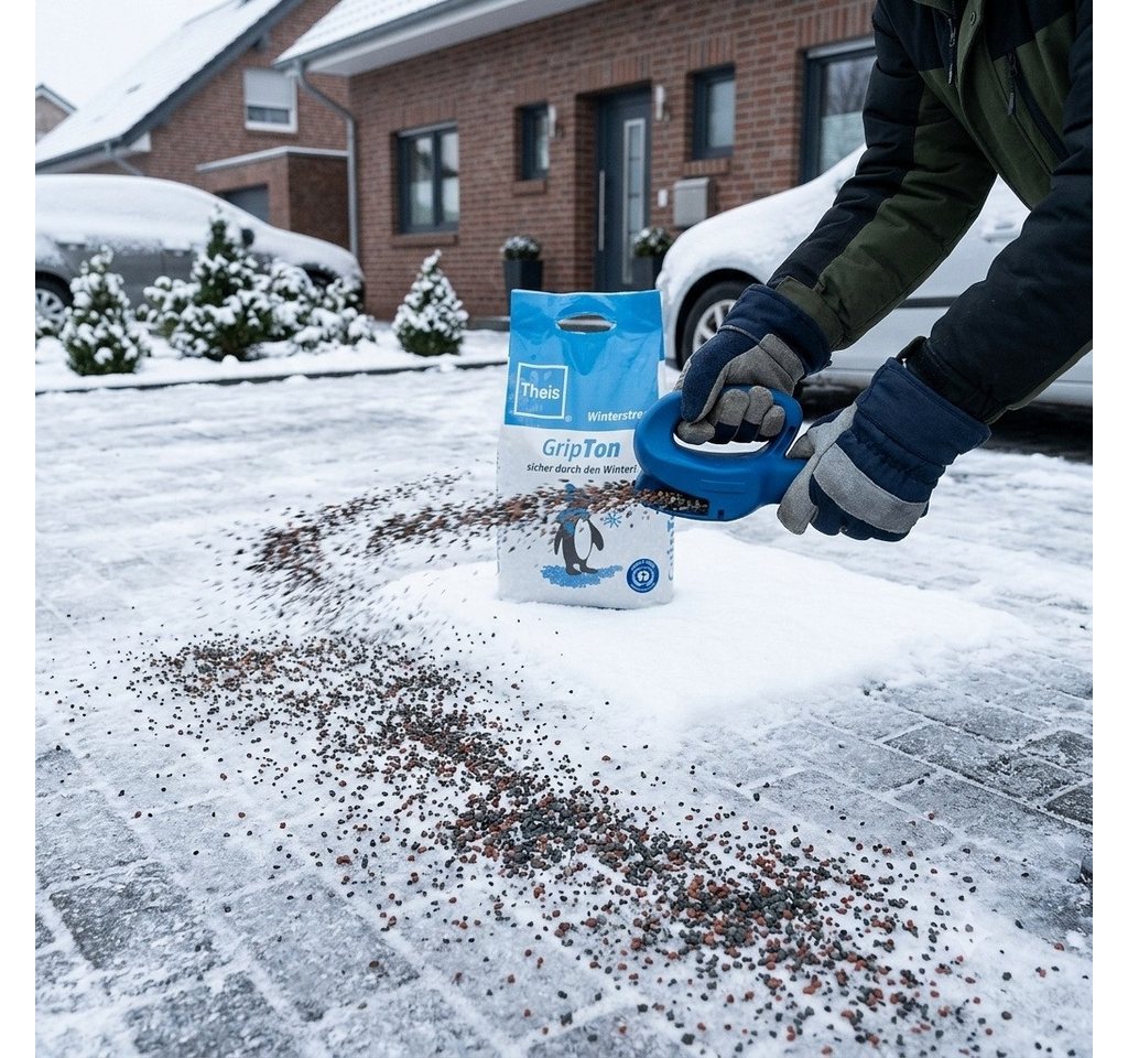 Theis Streuwagen Theis GripTon Winterstreu 20 Liter Öko-Streumittel 100% salzfrei Bild 2