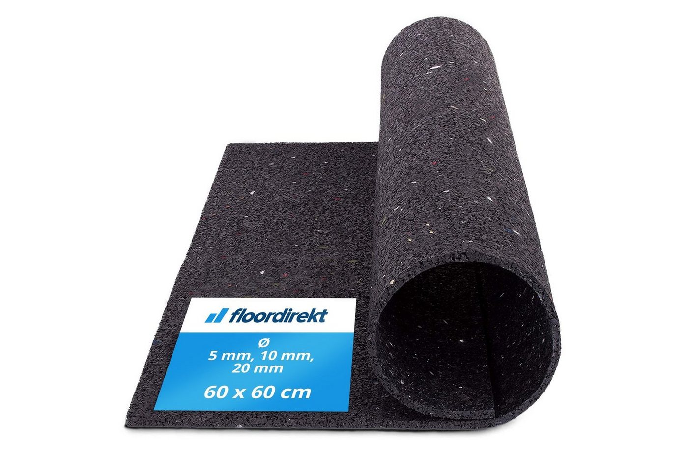 Floordirekt Gummimatte Bautenschutzmatte, Erhältlich in vielen Größen & Stärken, 100% Recycling-Gummigranulat Bild 2