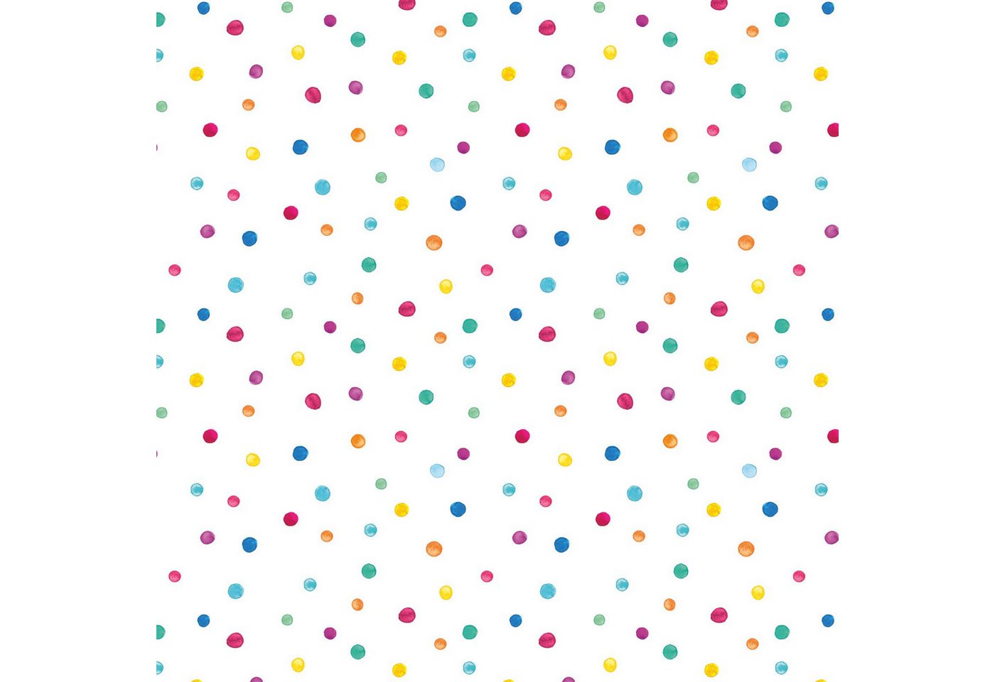 nikima Geschenkpapier 5 Bögen Geschenkpapier Punkte Dots bunt - 1,60€/qm - 84,1 x 59,4 cm, 5 Bögen Bild 5