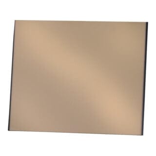 Schweißerschutzglas DIN 12 (90 x 110 mm) verspiegelt