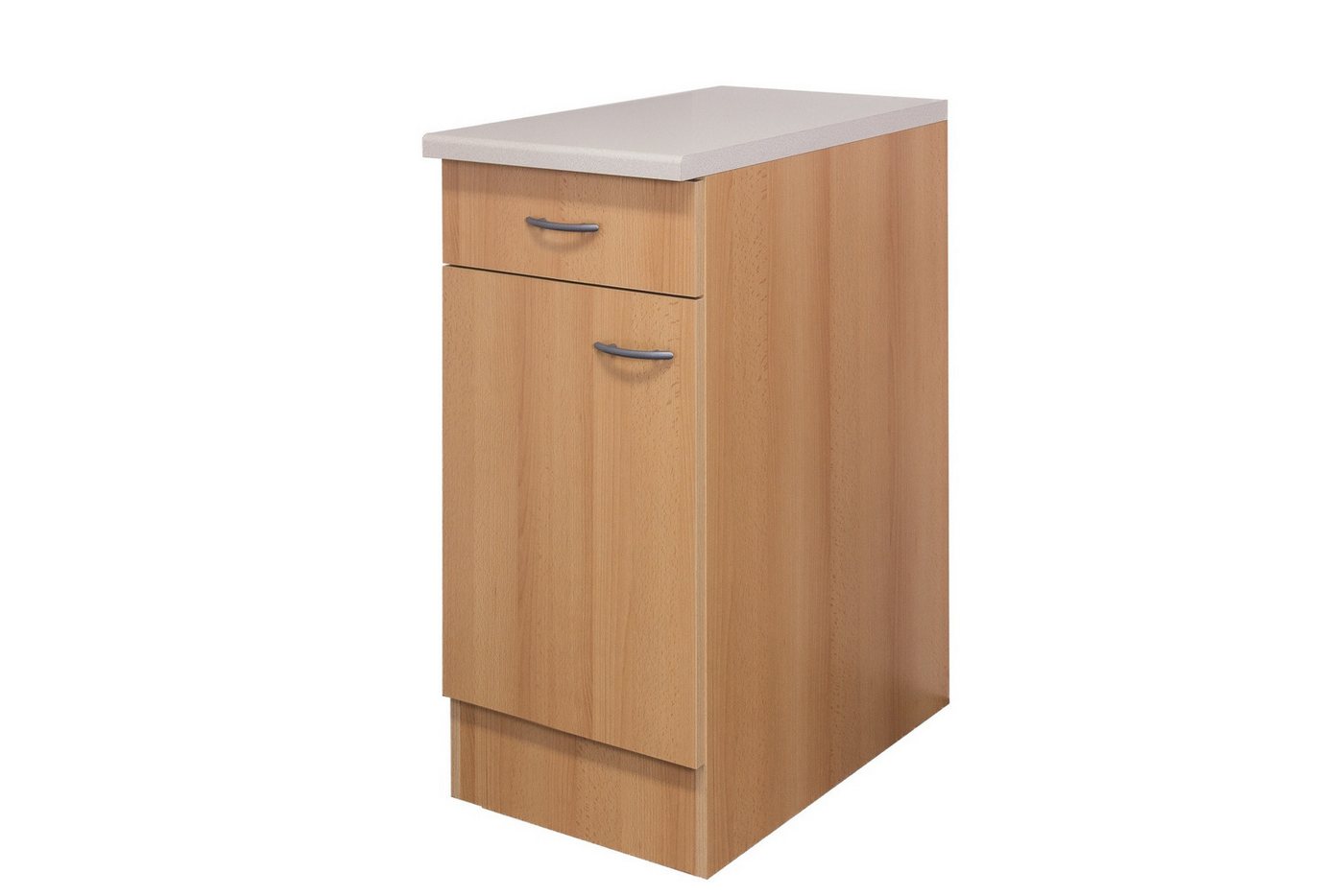 Flex-Well Unterschrank Küchenunterschrank - 40 cm breit - Buche – Namu Bild 4