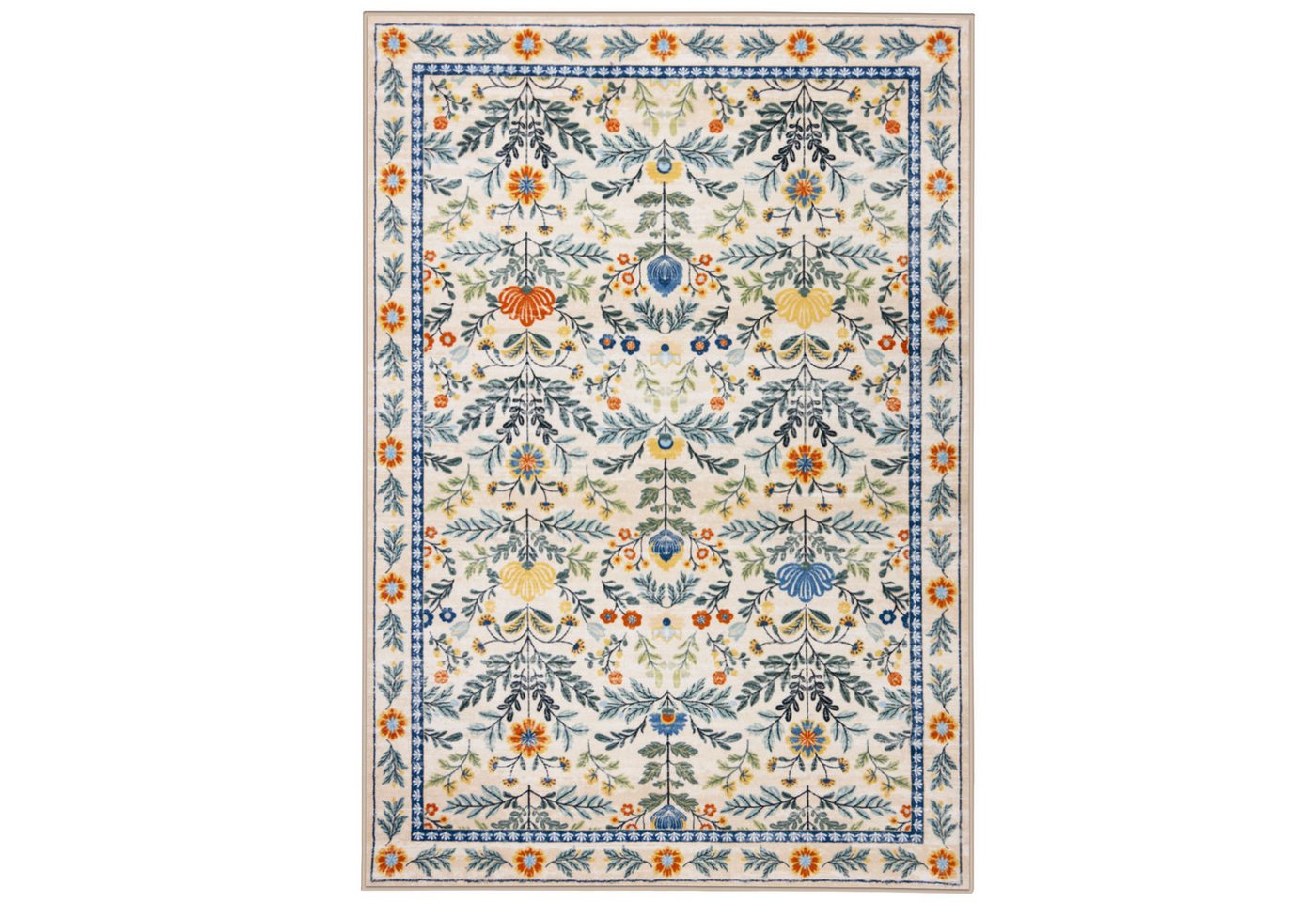 Floordirekt Orientteppich Orientalis klassischer orientalischer Wohnteppich mit Blumenmuster, rechteckig, rutschfest, pflegeleicht & strapazierfähig, angenehm sanfte Oberfläche Bild 2