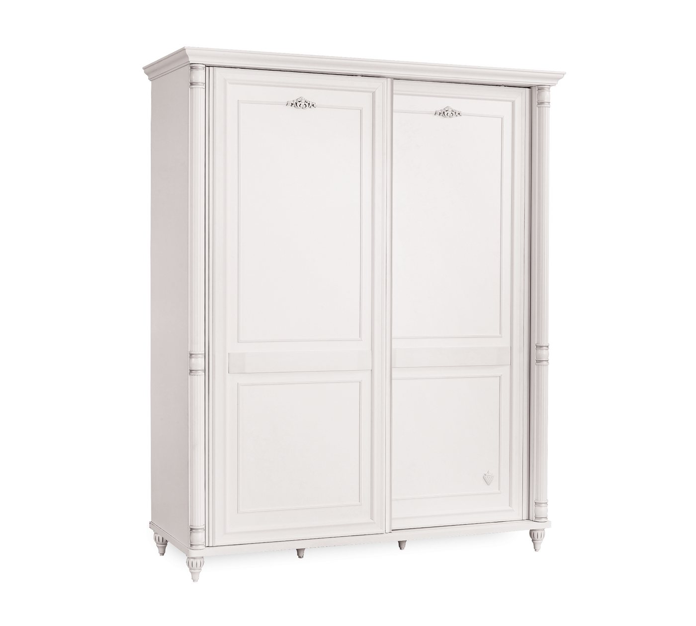 Möbel-Zeit Schwebetürenschrank ROMANTIC Kleiderschrank mit 2 Schiebetüren Bild 3