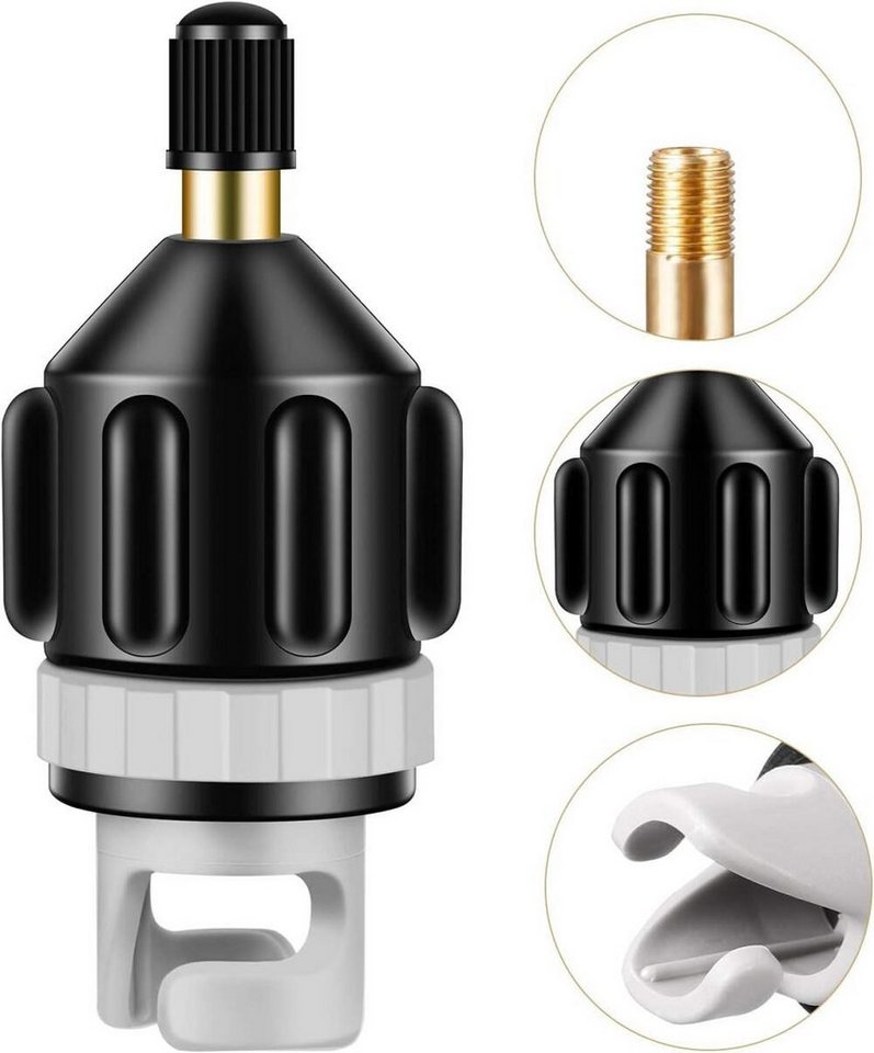 FELIXLEO Fahrradträger-Rahmenhalter Pumpenadapter Kompressor Adapter Ventiladapter für Paddle Motor Boot, (1-St)