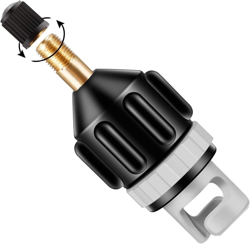 FELIXLEO Fahrradträger-Rahmenhalter Pumpenadapter Kompressor Adapter Ventiladapter für Paddle Motor Boot, (1-St) Bild 5