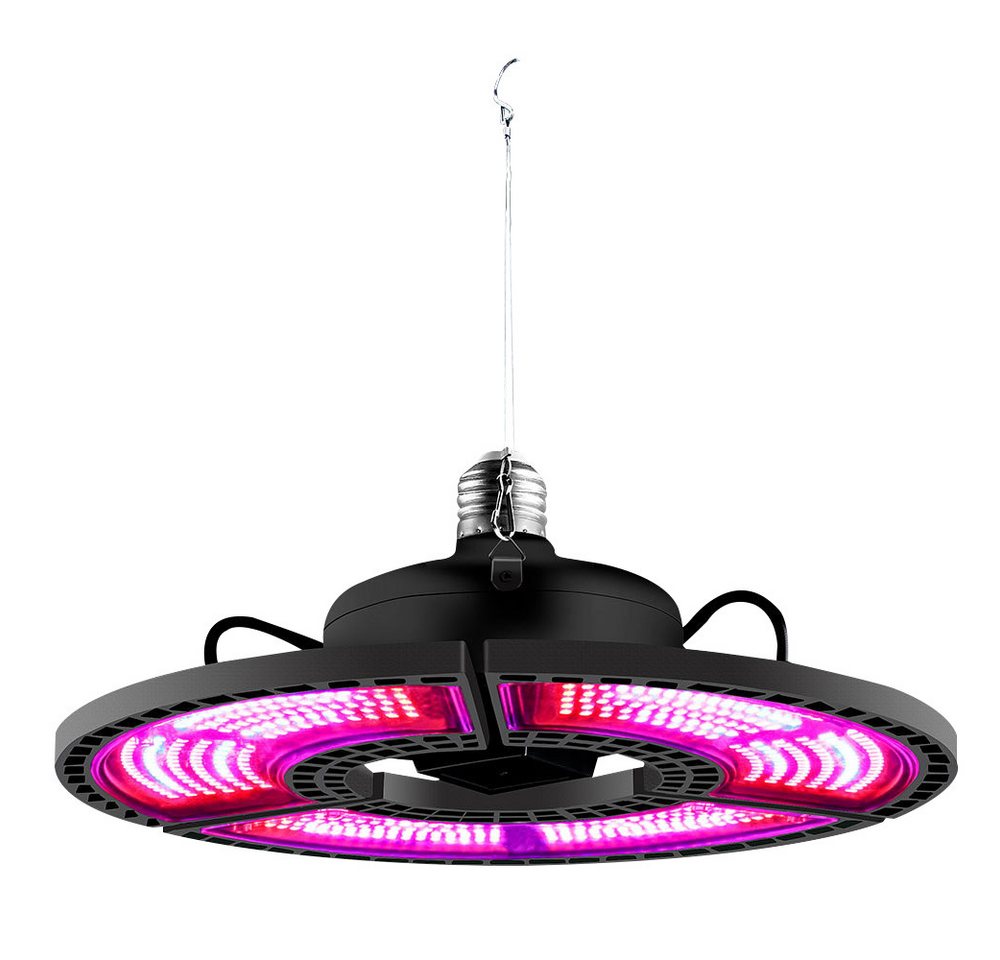 Rosnek Pflanzenlampe Vollspektrum LED, faltbar mit Rot/Blau & 288–504 LEDs, für Winterpflanzen, großflächige oder gezielte Beleuchtung indoor Bild 5