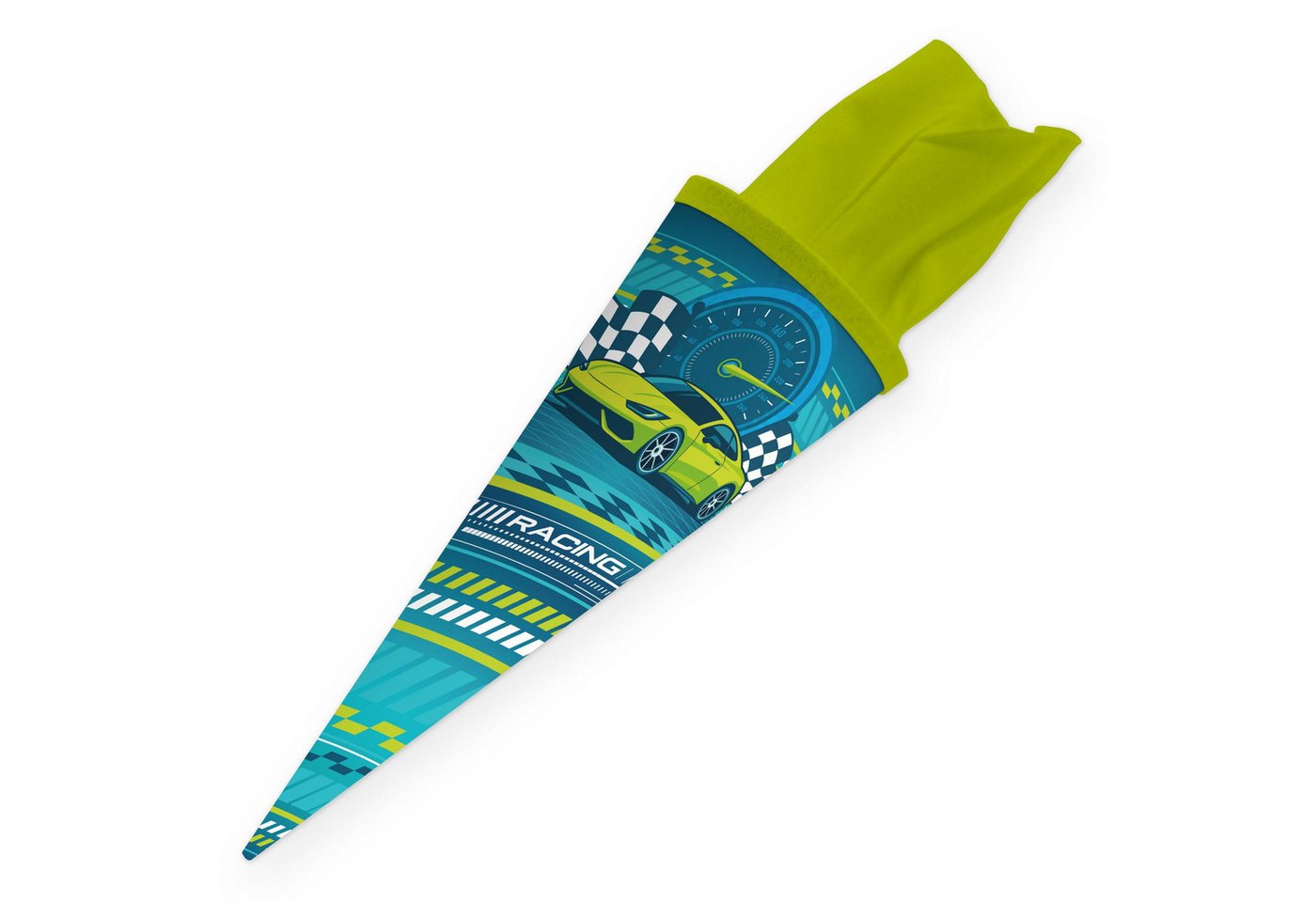 itenga Schultüte itenga Geschwister Schultüte 35cm Motiv Rennauto NITRON