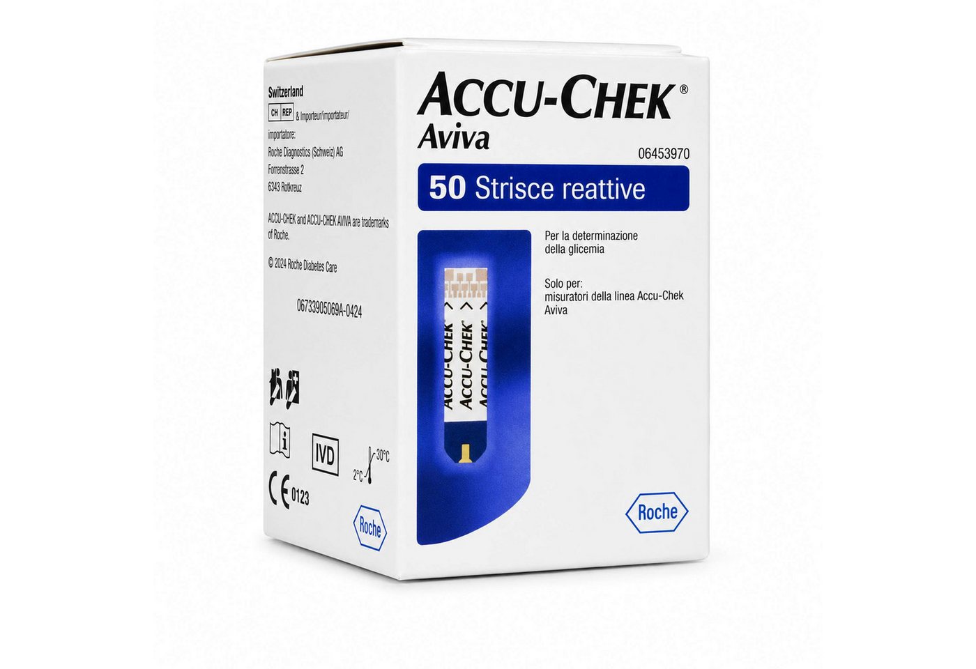 Roche Blutzucker-Teststreifen ACCU-CHEK Aviva Teststreifen 50 St