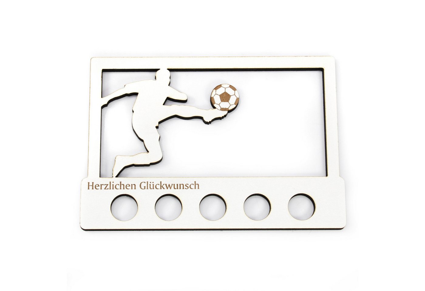 Dekolando Geschenkkarte Geschenk Fussball Fußball Geldgeschenk Training
