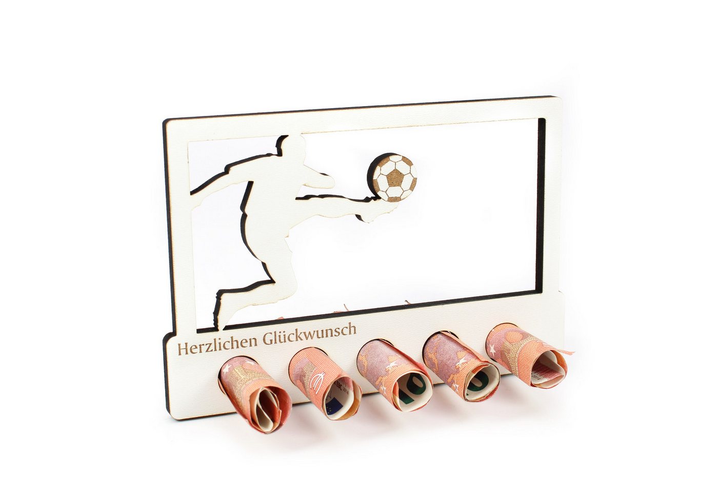 Dekolando Geschenkkarte Geschenk Fussball Fußball Geldgeschenk Training Bild 4