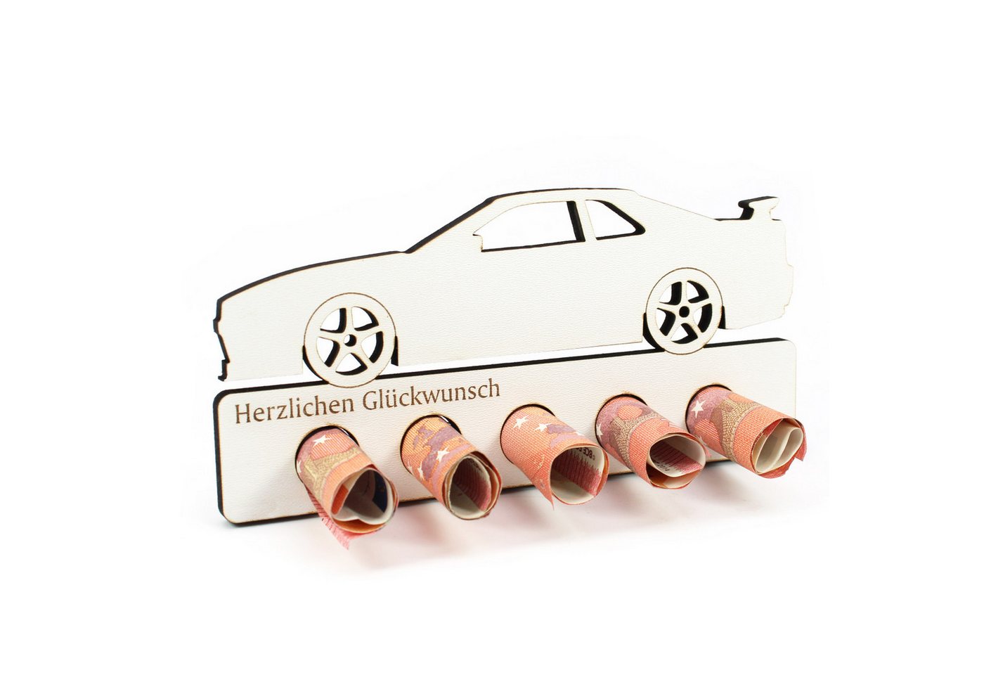 Dekolando Geschenkkarte Geschenk Auto Führerschein bestanden Tanken Bild 5