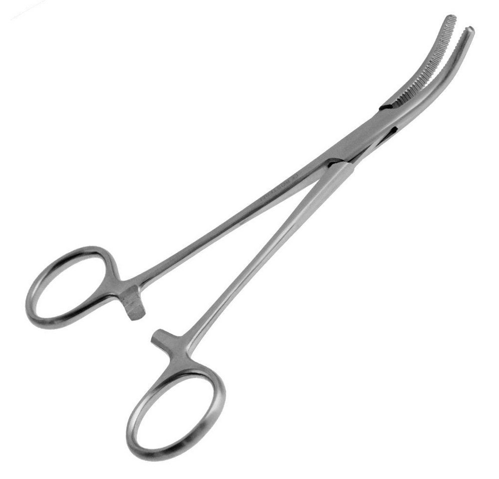 May Klemmen Klemme - gebogen – Länge: 16 cm – rostfreier Edelstahl Bild 3