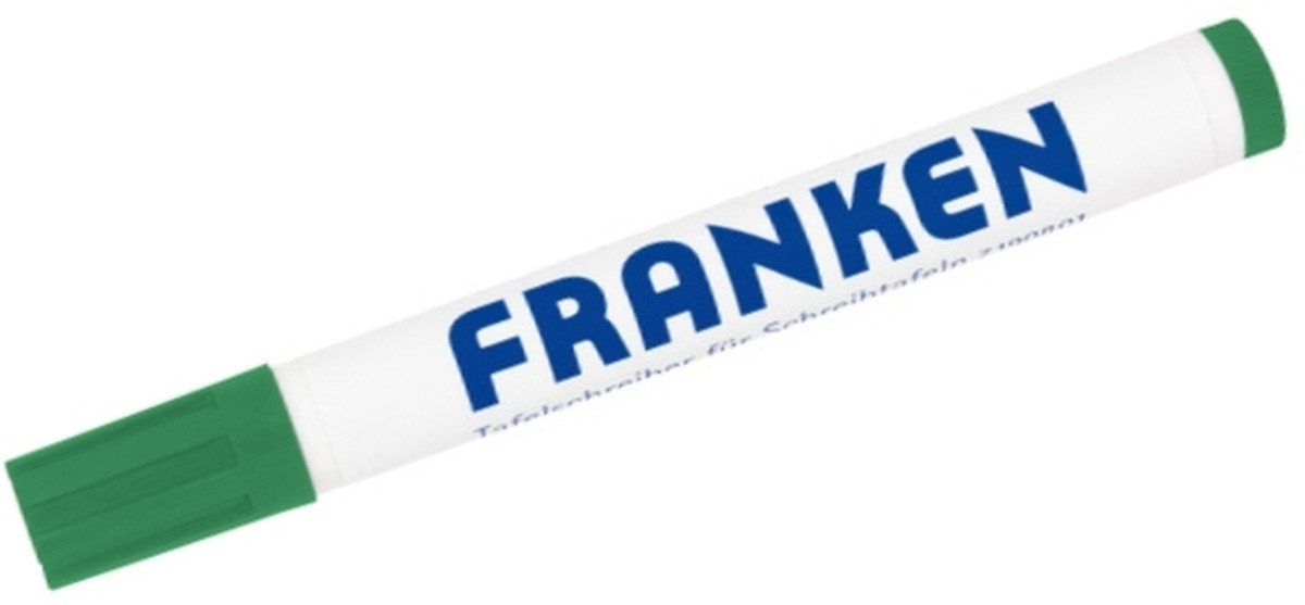 FRANKEN Whiteboard Marker Tafelschreiber nachfüllbar 2-6mm grün 1 Stück Bild 2