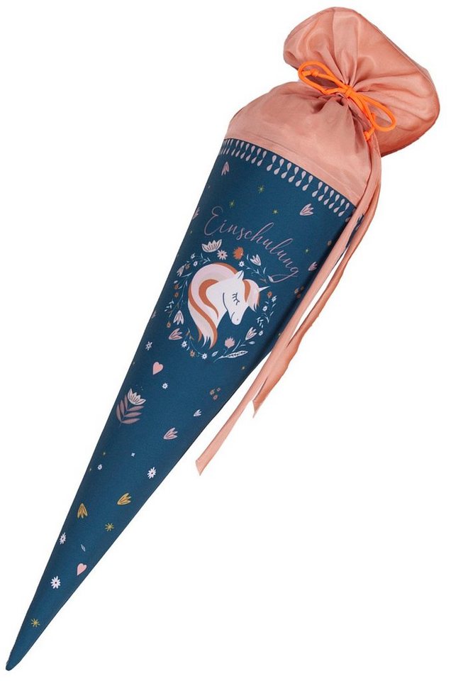 coopz Schultüte Einhorn Nr. 1 70 cm Textil Handmade Personalisierung möglich Bild 5