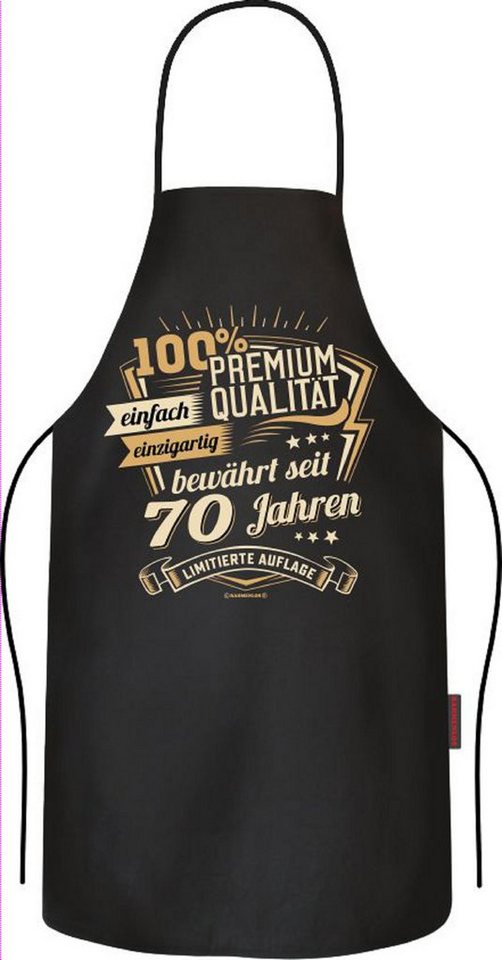 RAHMENLOS® Grillschürze als Geschenk zum 70. Geburtstag - bewährt seit 70 Jahren Bild 3