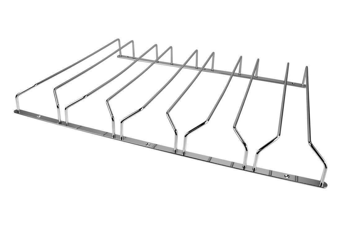 BAYLI Regal 4 Stück Gläserschiene, Gläserregal 34,5x55,3x47,8 cm Wandmontage
