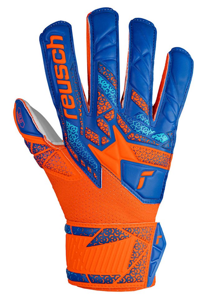 Reusch Torwarthandschuhe Torwarthandschuhe Attrakt-Solid Finger Support Junior Expanse Cut mit Expanse Cut Bild 3