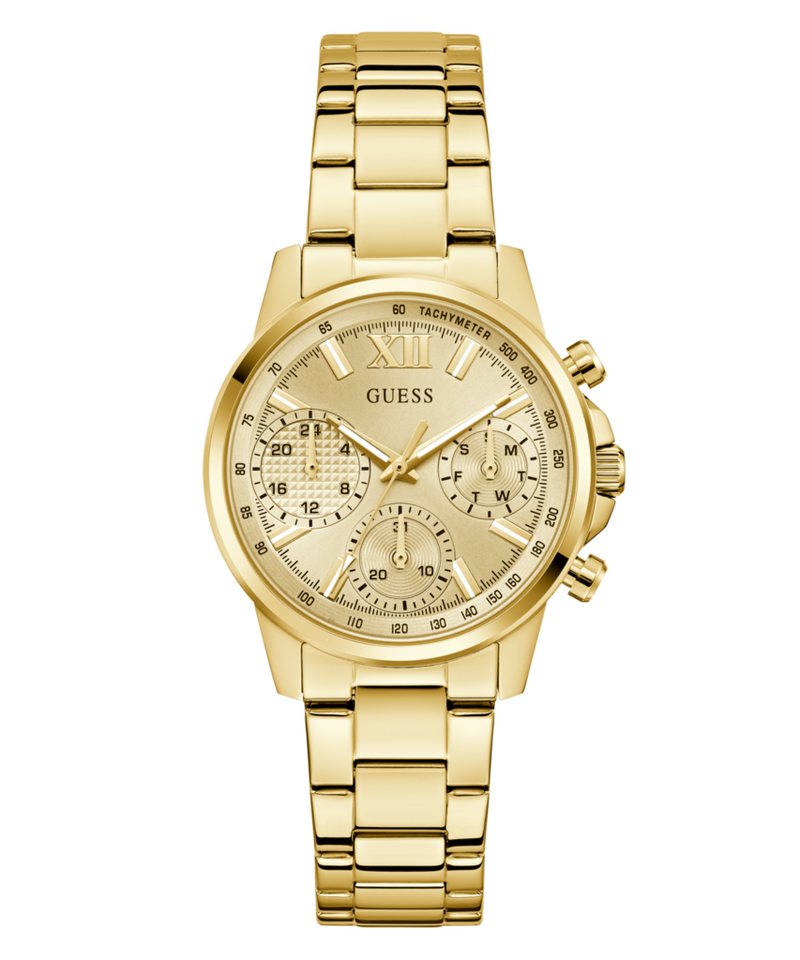 Guess Multifunktionsuhr BAILEY GW0933L2, Quarzuhr, Armbanduhr, Damenuhr, Edelstahlarmband, Datum Bild 5