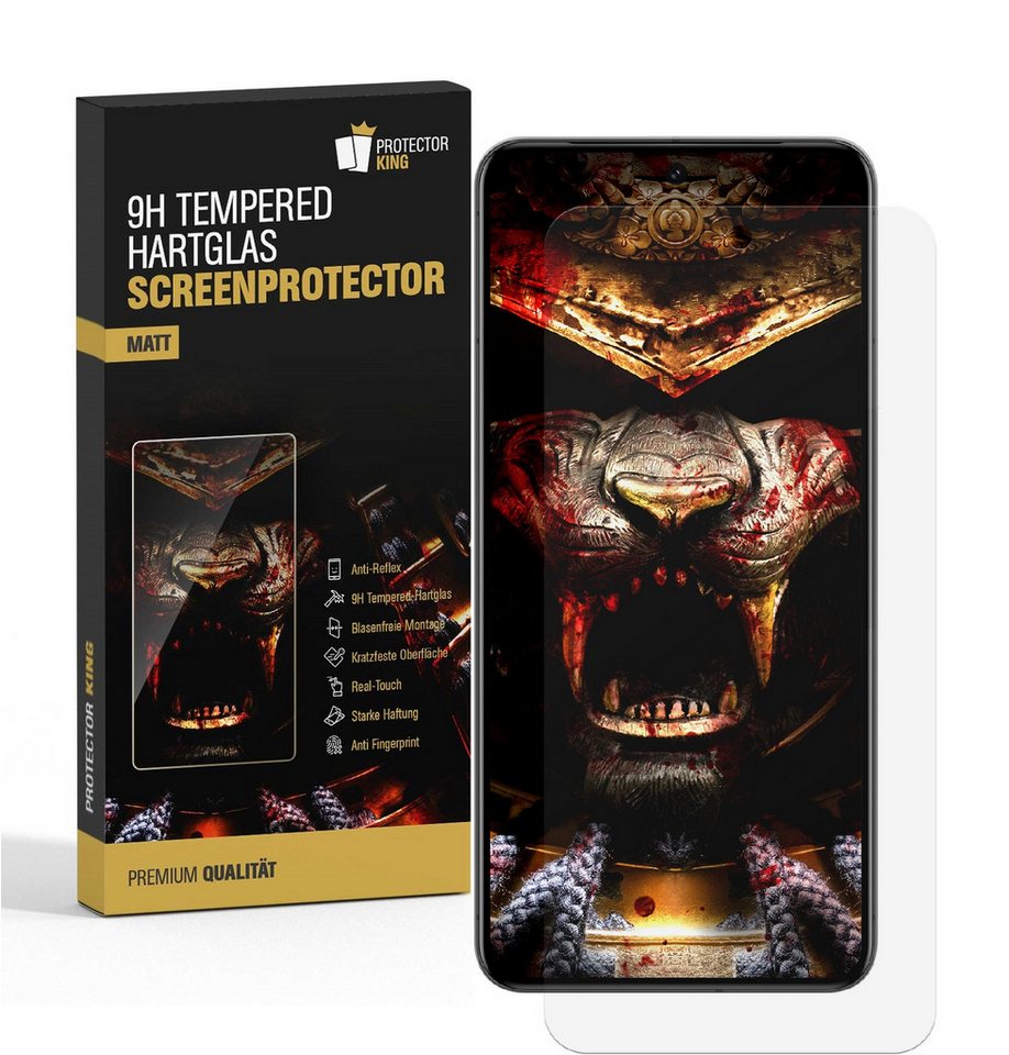 Protectorking Schutzfolie 1x 9H Panzerglas für Samsung Galaxy A36 5G matt Anti-Reflex entspiegel, (1-Stück), Displayschutz, 9H Panzerglas, Anti-Reflex und kratzfest, matt Bild 2