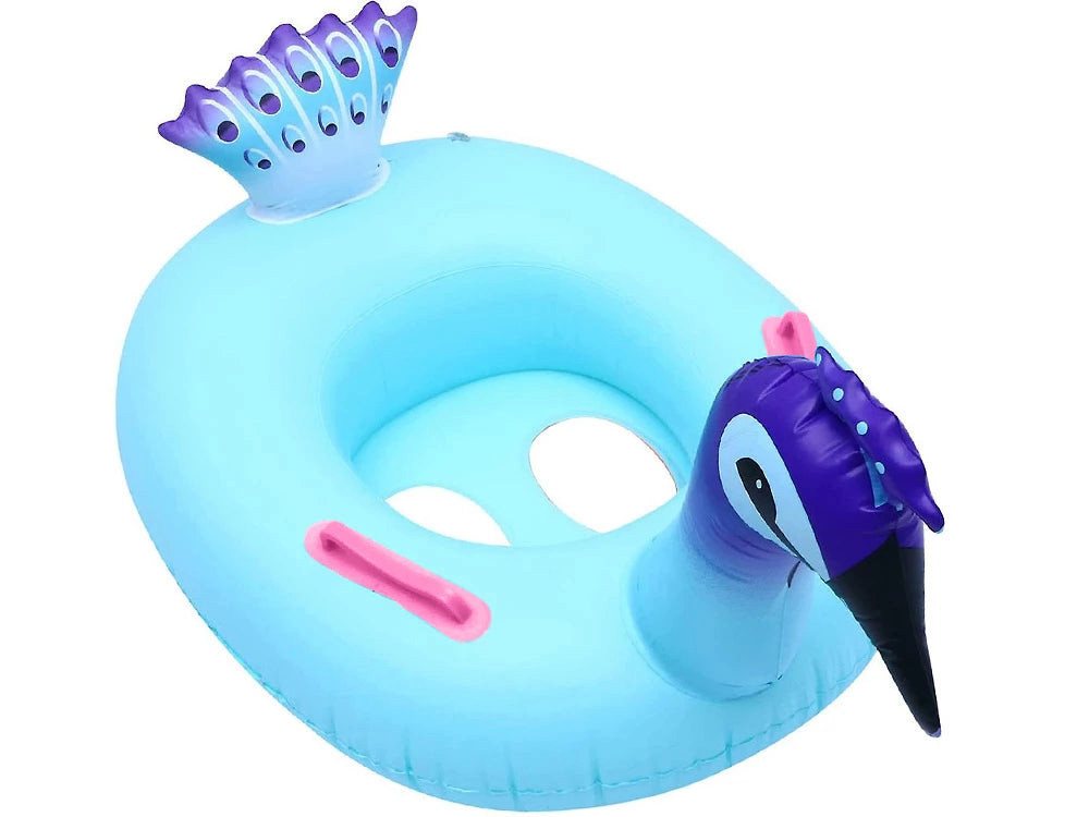 Sport-Knight® Schwimmring Pfau Kinder Schwimmring, Poolspaß 1-3 Jahre