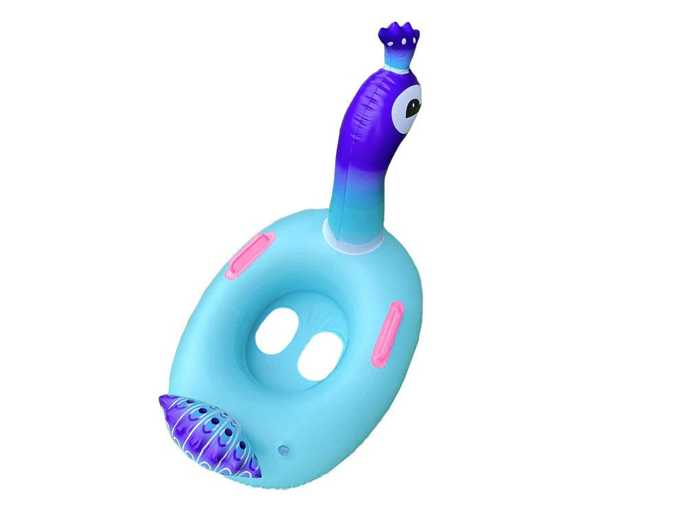 Sport-Knight® Schwimmring Pfau Kinder Schwimmring, Poolspaß 1-3 Jahre Bild 3