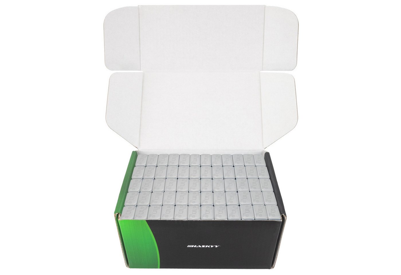 HASKYY Reifenwuchtmaschine HASKYY 6KG Klebegewichte Auswuchtgewichte100x Kleberiegel12x5g SILBER
