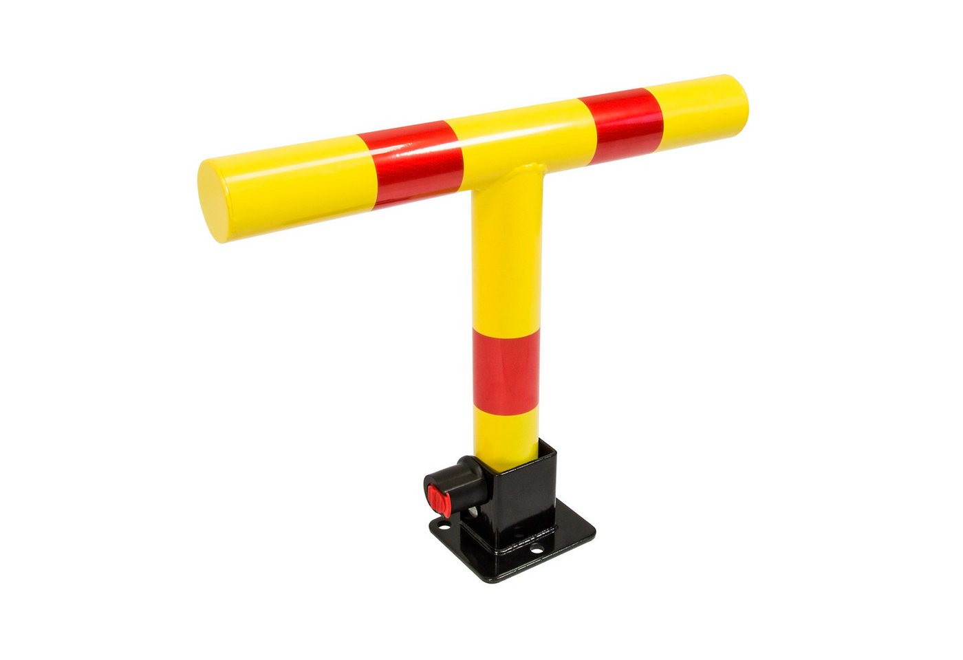SCHMIDT security tools Absperrpfosten SCHMIDT security tools Parkbarriere klappbar Parkplatzsperre Schloss