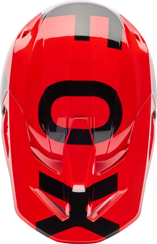 Fox Racing Motocrosshelm V1 Shield Motocross Helm, Waschbar Bild 5