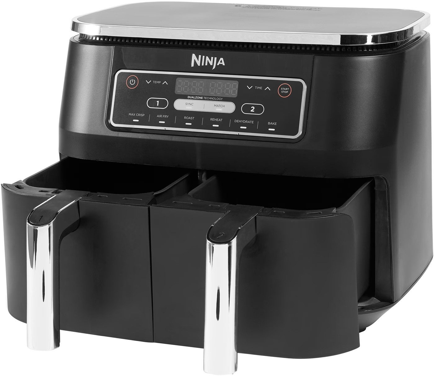 NINJA Heißluftfritteuse Foodi Dual Zone AF300EU, 2400 W, 2 Zonen & 6 Programmen Bild 3