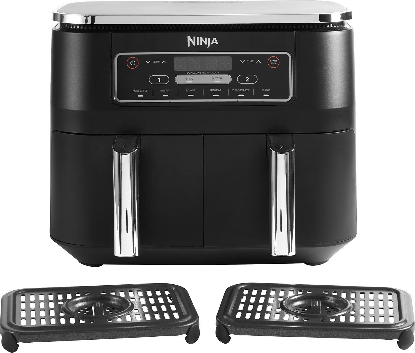 NINJA Heißluftfritteuse Foodi Dual Zone AF300EU, 2400 W, 2 Zonen & 6 Programmen Bild 4