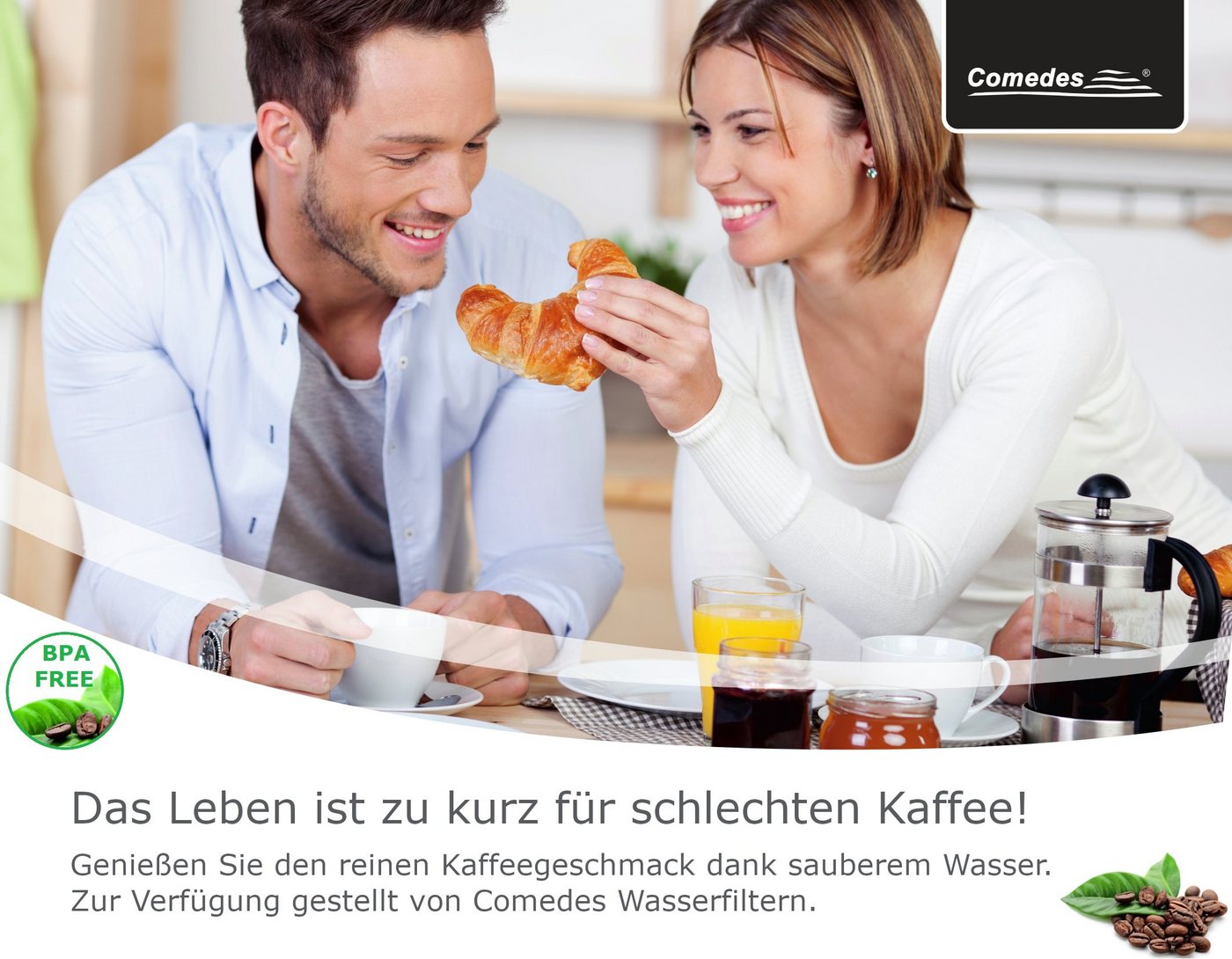 Comedes Wasserfilter Comedes 12er Set ähnlich wie Jura Claris White, Zubehör für ähnlich wie Jura Claris White 68739, Jura Claris White 60209, Jura Claris White 62911, passend für Jura Impressa Serien E, J, S, X, X, Z Bild 5
