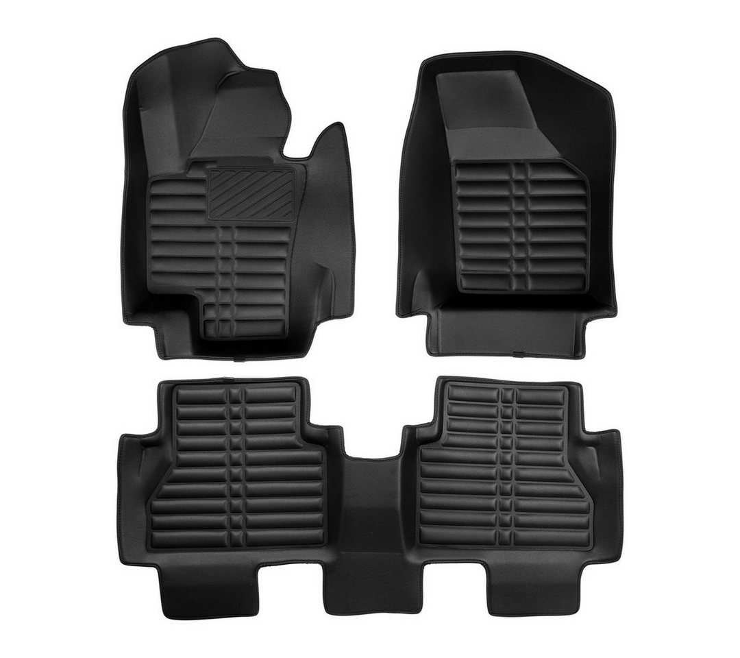 fussmattenprofi.com Auto-Fußmatte 5D Premium Fußmatten Set für VW Sharan 2.Gen für 5 und 7 Sitze ab 2010 (1 St), für Volkswagen Volkswagen Sharan Bild 3
